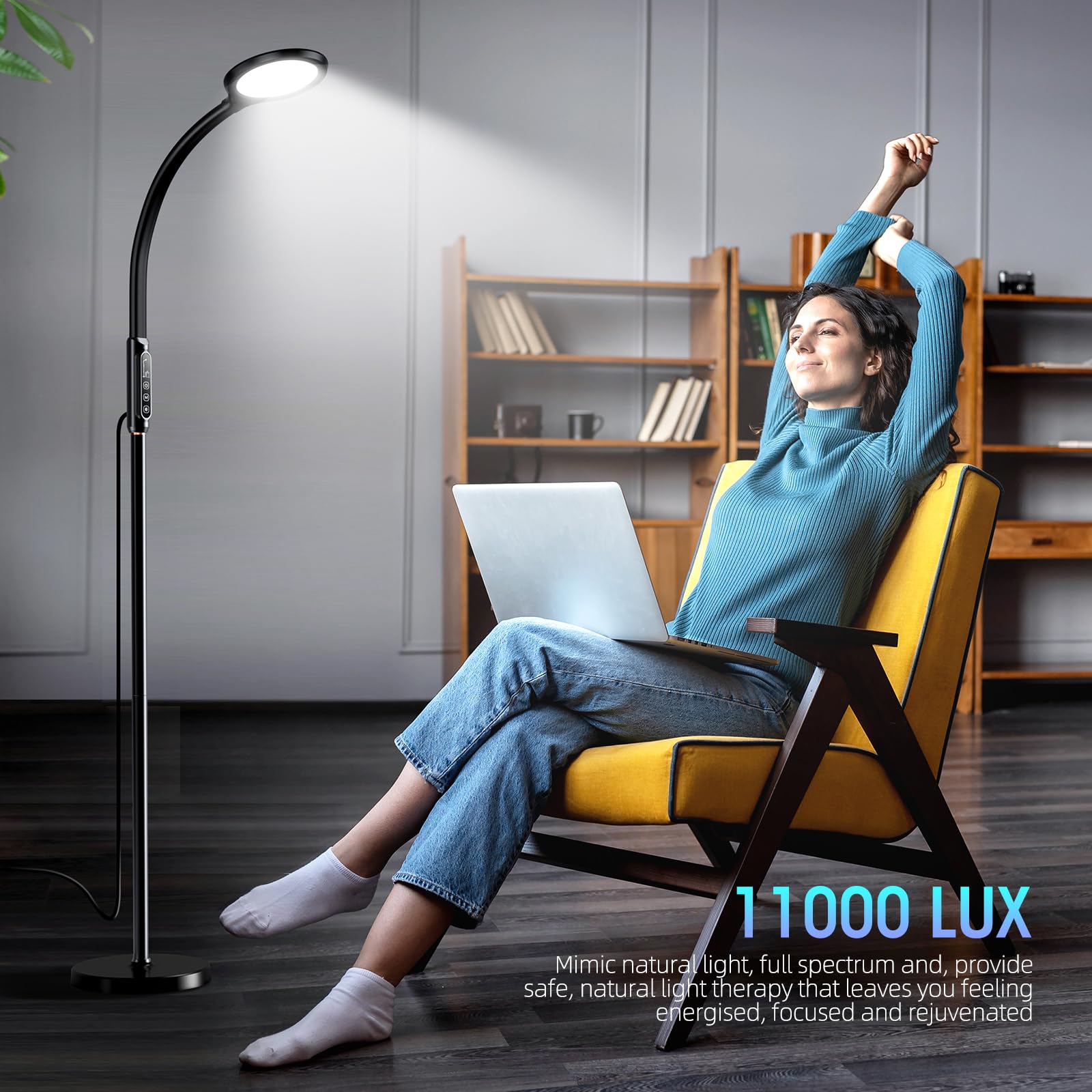 FBBJFF LED UV-Free Full Spectrum lamp delivers safe, glare-free illumination
