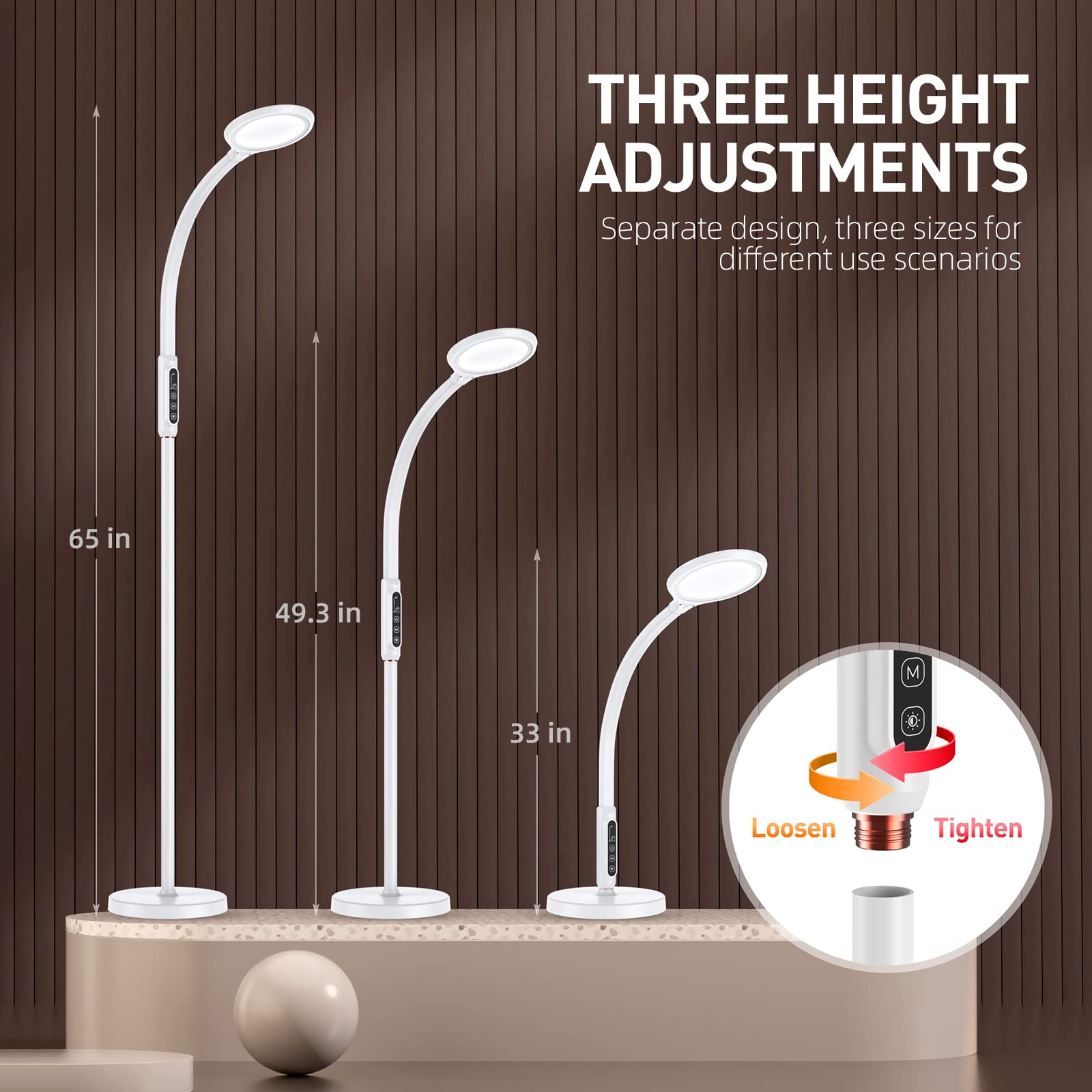 FBBJFF flicker-free LED provides glare-free illumination
