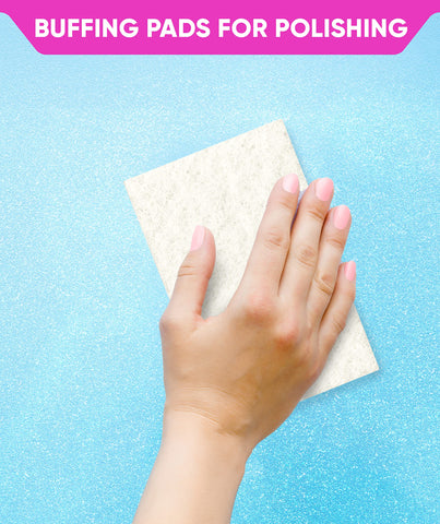 FBGC Levaka glitter paint additive buffing pads amplify sparkle after drying for a richer finish.