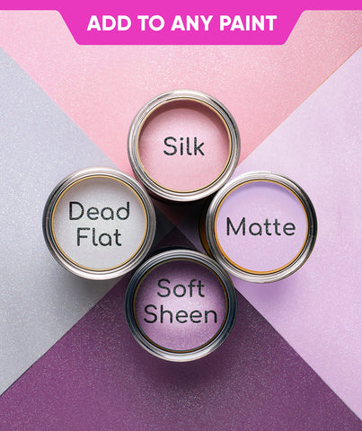FBGC Levaka glitter paint outdoor-use option adds durable sparkle to exterior surfaces.