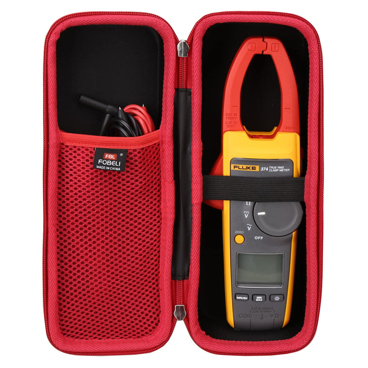 FBLFOBELI EVA hard case front view protecting clamp meters