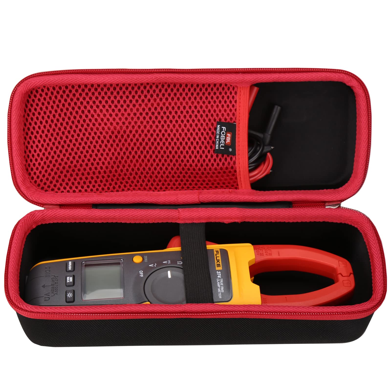 FBLFOBELI EVA hard case side view showing compact design for travel