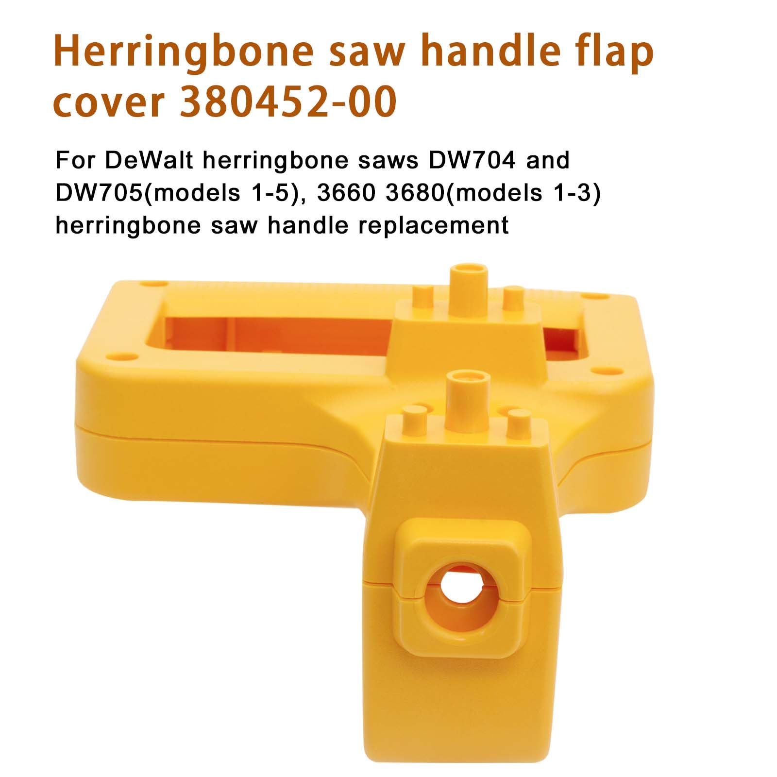FBULWSEC 380452-00 replacement handle for Black & Decker 3660, fits Type 1–3 miter saws.