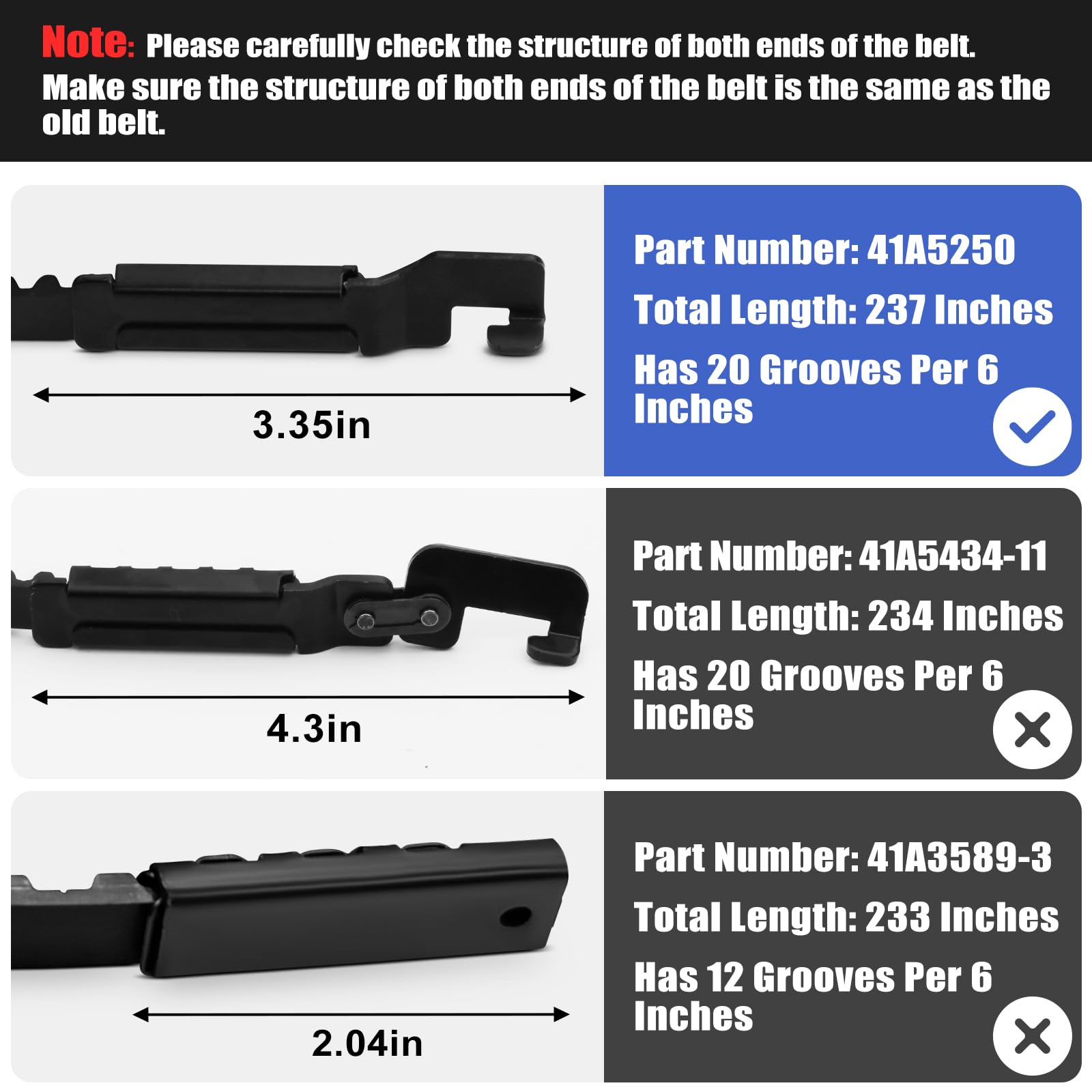 FBULWSEC structural steel belt clips shown for durability