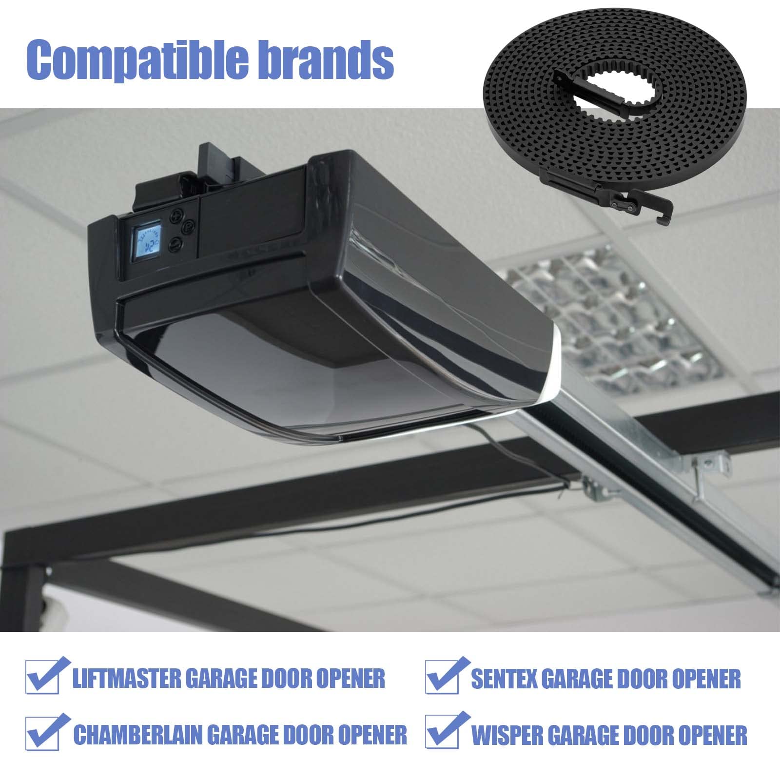FBULWSEC 41A5434-13A belt drive back view showing broad compatibility