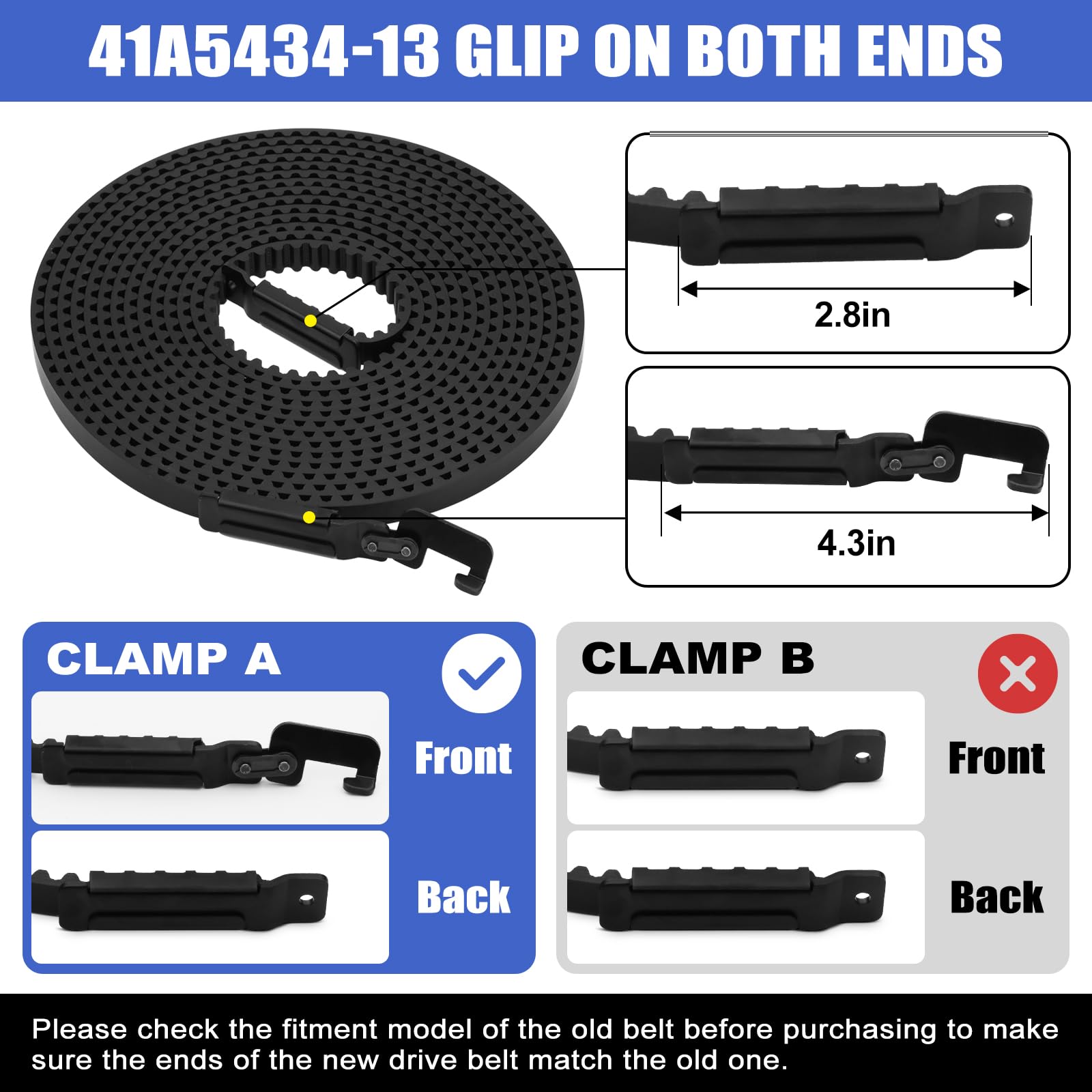 FBULWSEC 41A5434-13A belt drive in action reduces garage noise