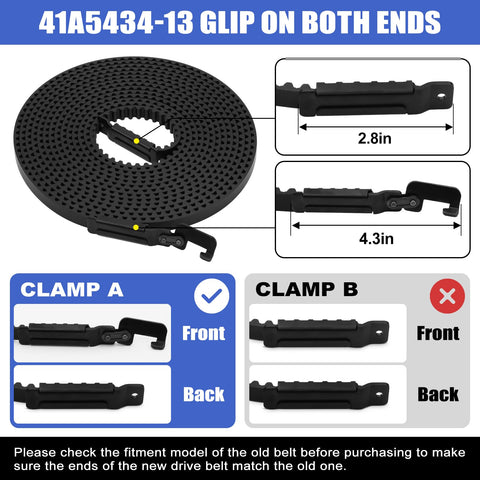 FBULWSEC 41A5434-13A belt drive in action reduces garage noise