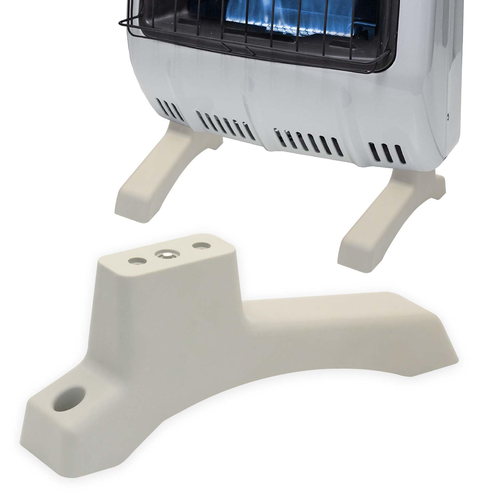 FBULWSEC moisture isolation raises the heater from the floor