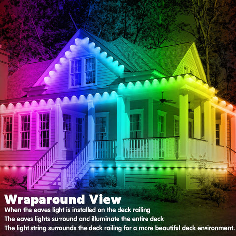 FBZ 300FT RGB lights app control displaying scheduling and color presets