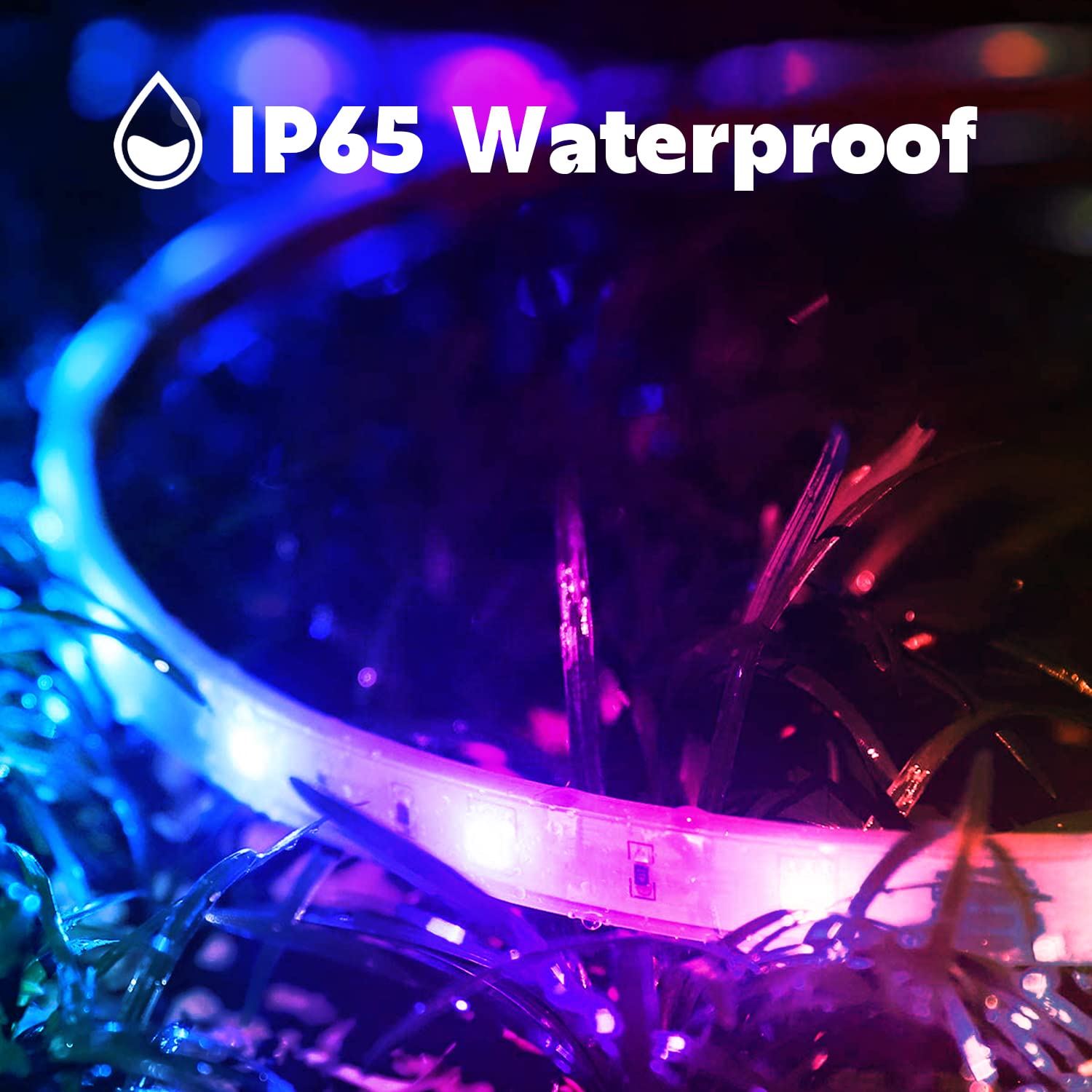FBZ 60ft LED strip lights ETL certified safety for reliable use.