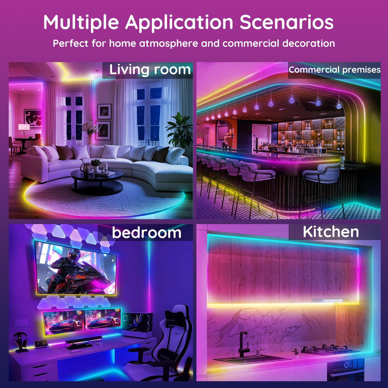 FBZ LED neon strip waterproof IP65 for durable indoor/outdoor use.