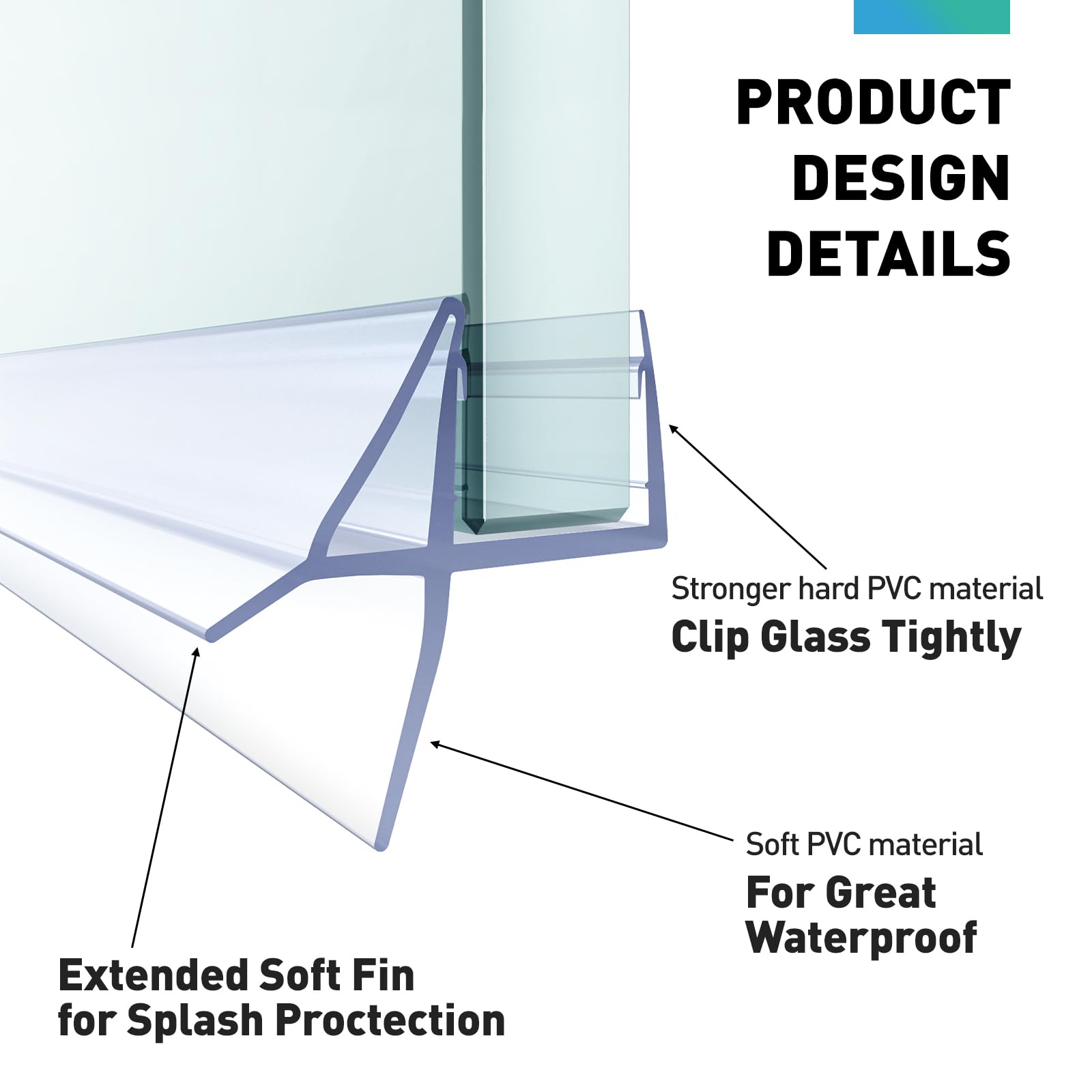 FCSOTSPS helps keep the bathroom dry after showers