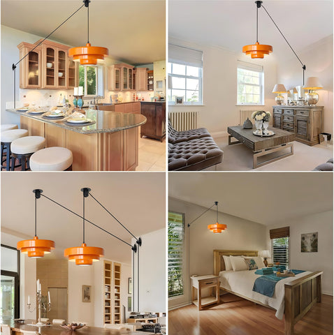 FCTWAKS kitchen island and dining room pendant elevates indoor spaces.