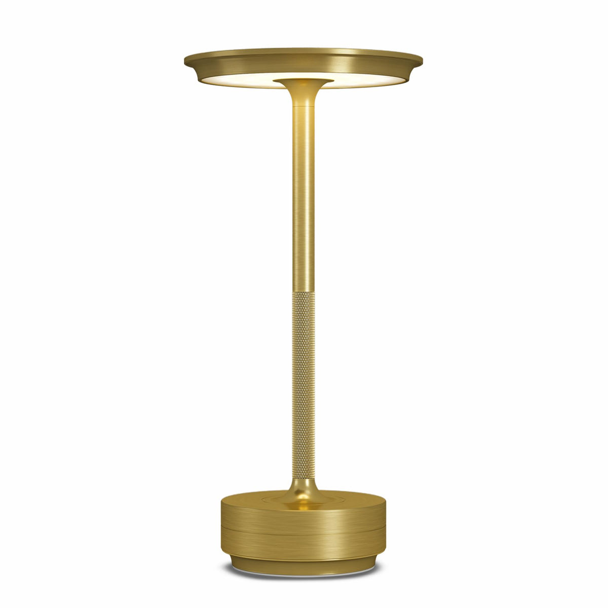 FDIDC LED table lamp with top spiral touch for effortless control and ambiance