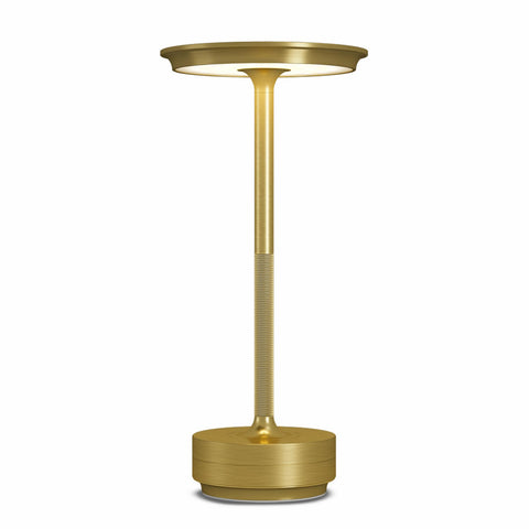 FDIDC LED table lamp with top spiral touch for effortless control and ambiance