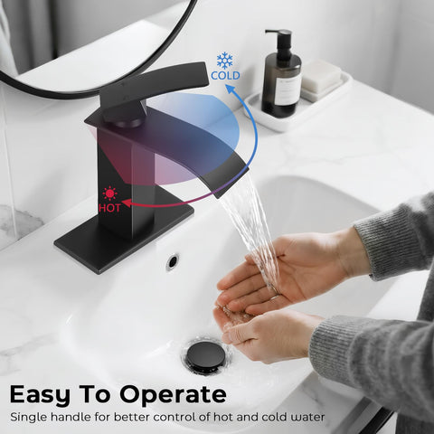 FDKW pop-up drain ready for quick drainage and reliable closure