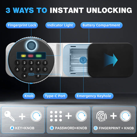 Hidden storage helps organize valuables discreetly