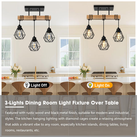 Feanron pendant lighting creates cozy dining room ambience