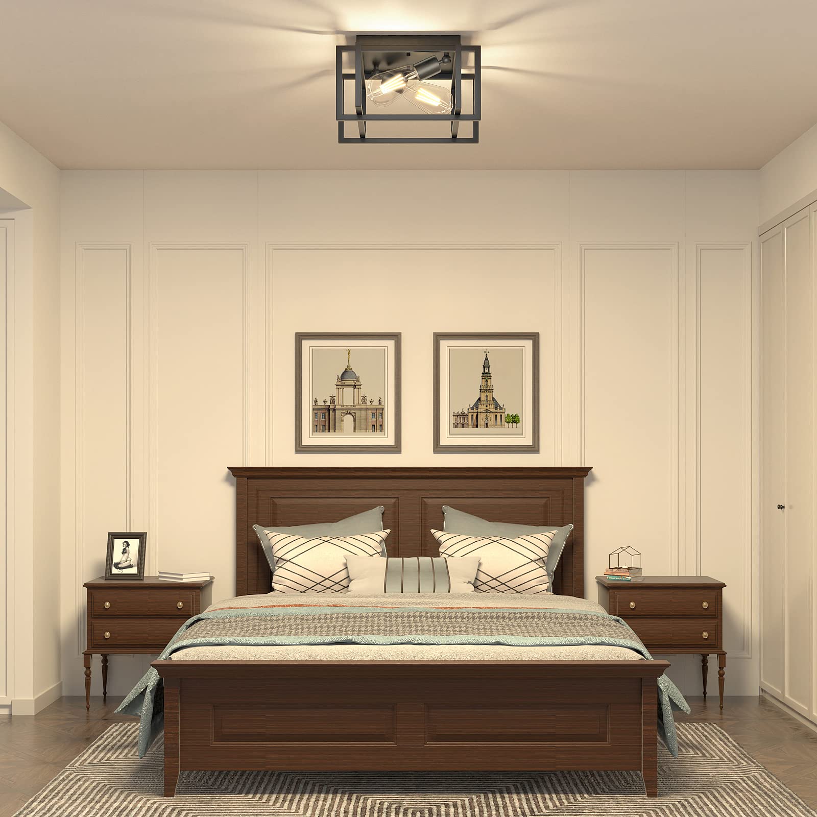 Feanron E26 bulb-compatible fixture ideal for versatile room lighting