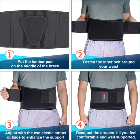 FEATOL back brace ideal for scoliosis and daily activities