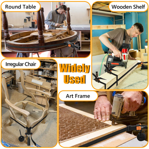 Feekoon easy-use steps simplify setup for quick clamping tasks.