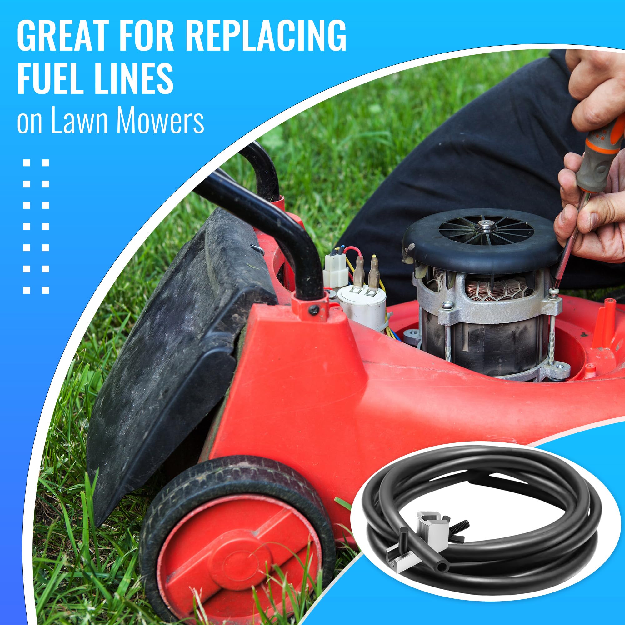 Feekoon fuel and gas line clamp pliers demonstrating stable pinch control.