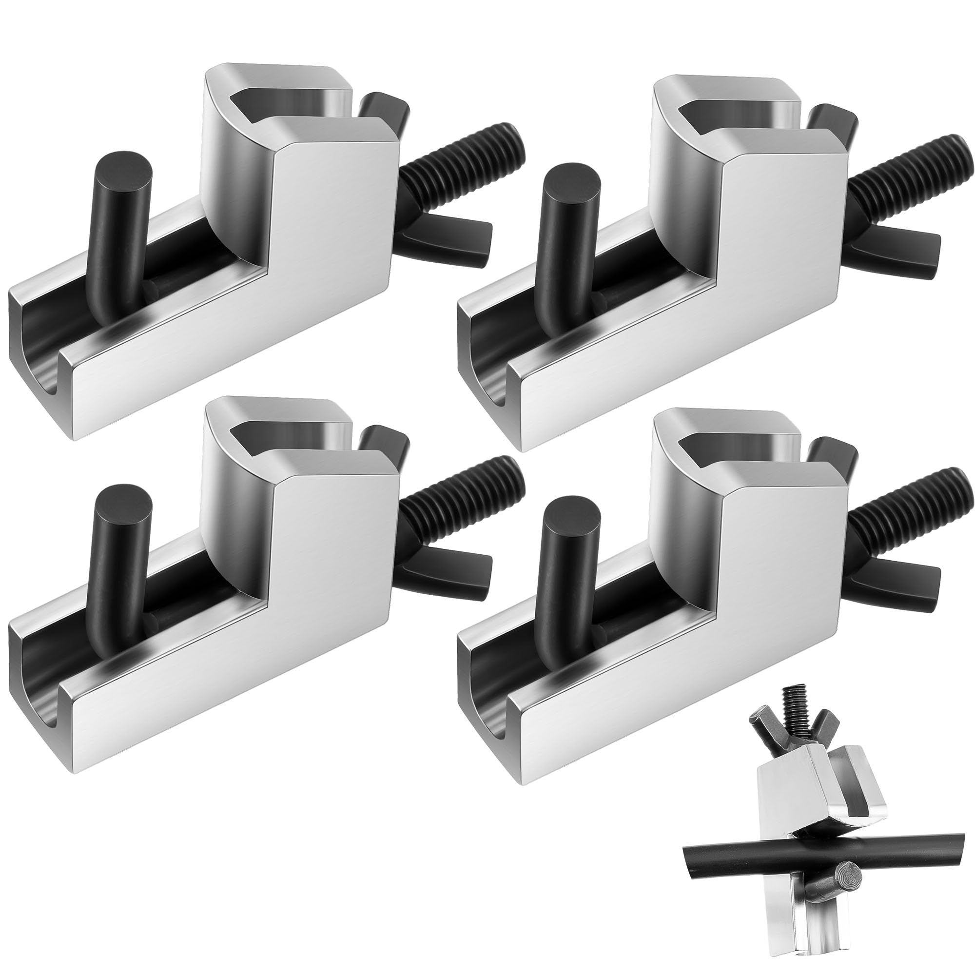 Feekoon metal brake line clamp pliers with compact jaws for precise hose pinching.