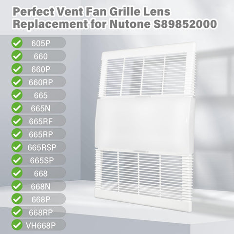 Feeligivin S89852000 ABS material ensures durable, long-lasting vent cover.