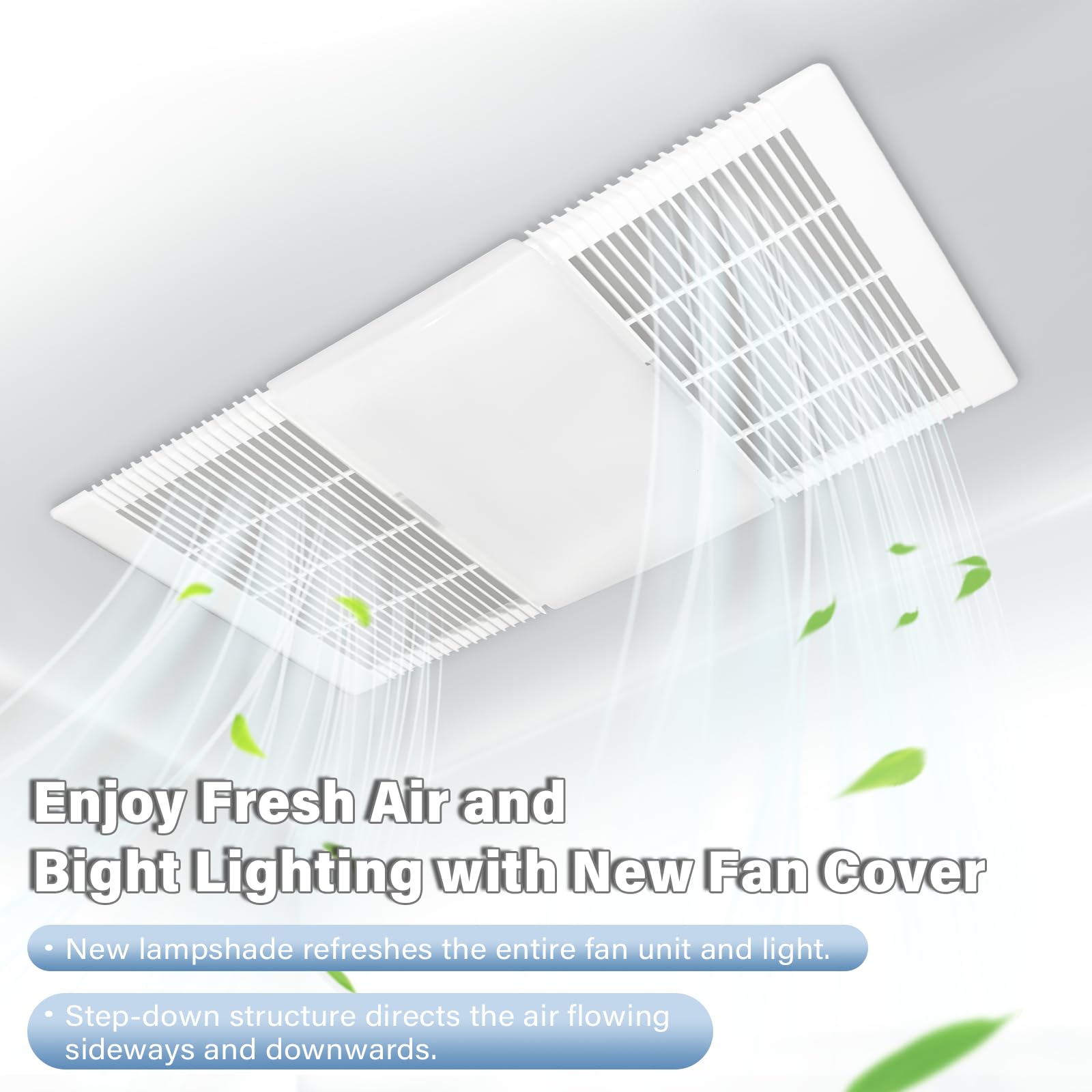 Feeligivin S89852000 side view highlights streamlined airflow design for efficient ventilation.
