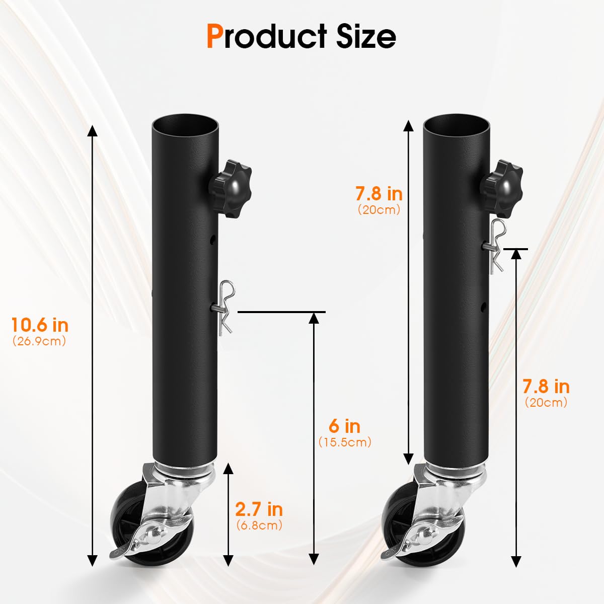 Feeloco carbon steel construction supports various furniture pieces