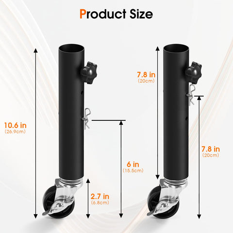 Feeloco carbon steel construction supports various furniture pieces