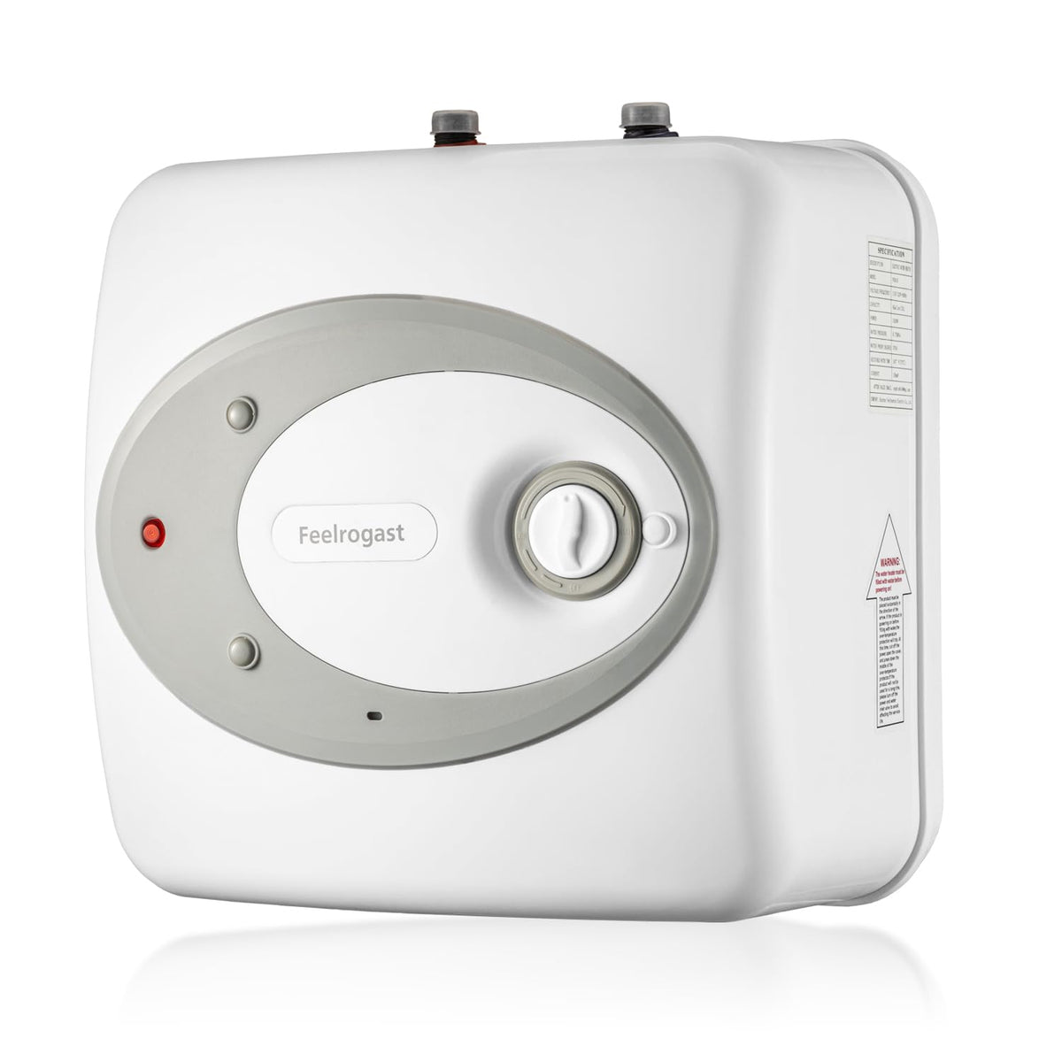 Feelrogast electric mini tank water heater under sink delivers instant hot water