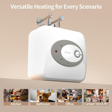 Feelrogast stainless steel tank ensures durability and long-lasting performance