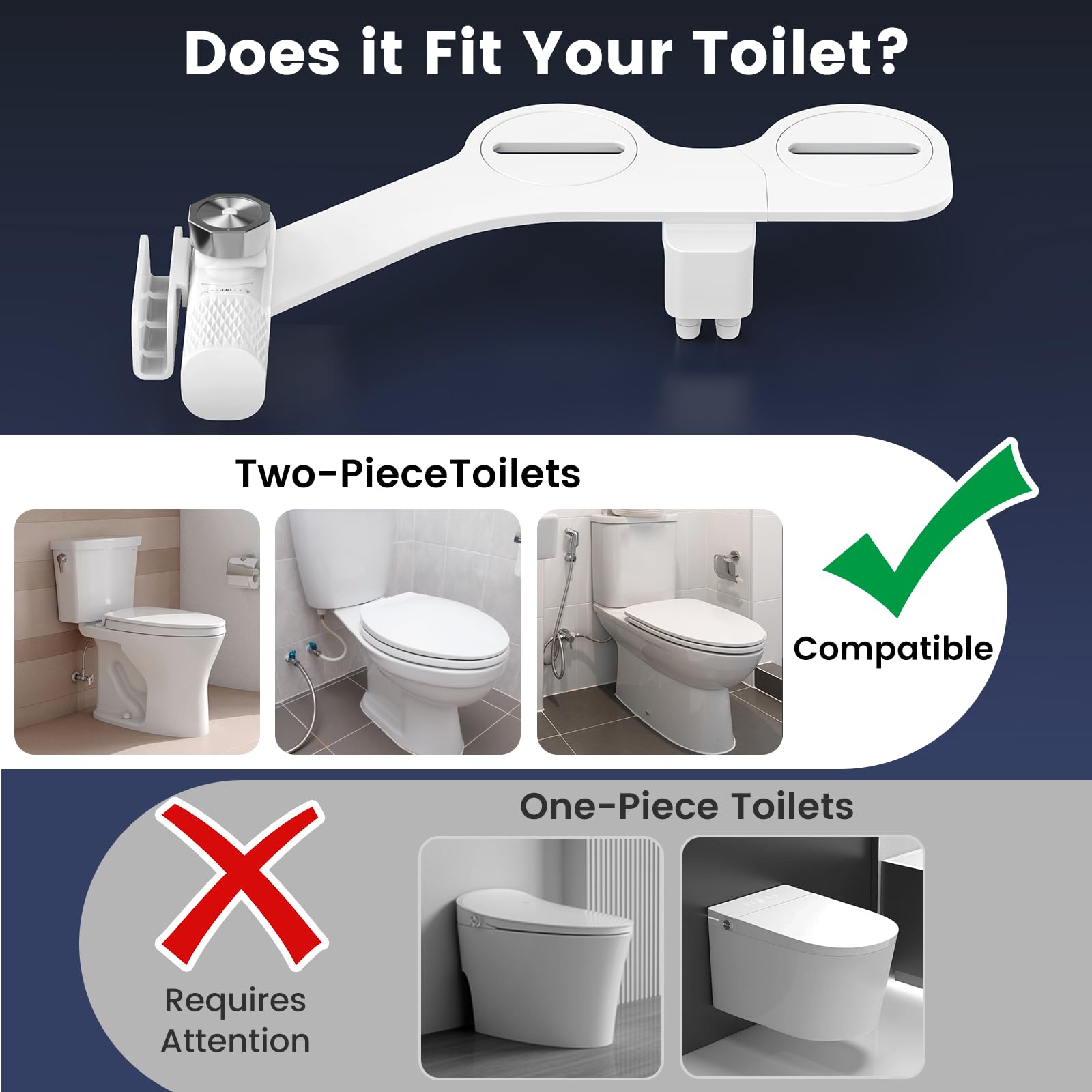 FEELSO bidet comes with lifetime warranty and dedicated support