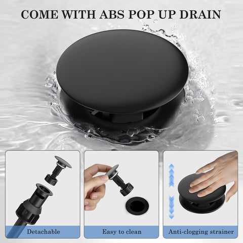 Complete FEELSO vanity faucet package reduces extra shopping steps.