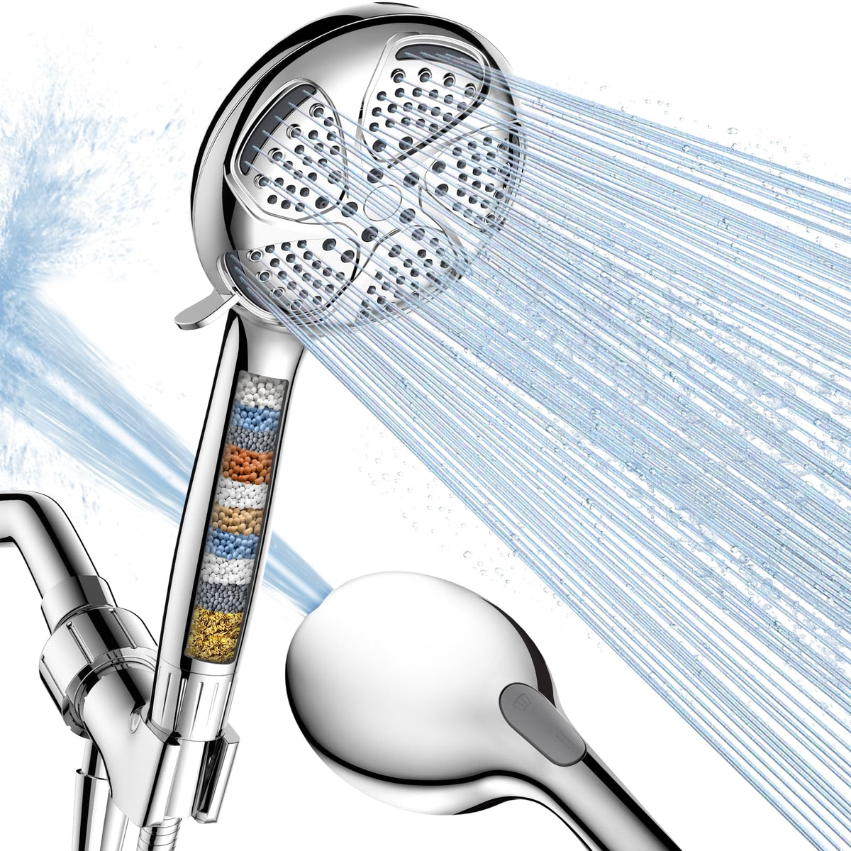 FEELSO handheld shower head for easy, targeted rinsing