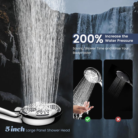 FEELSO high-pressure flow delivers a thorough wash