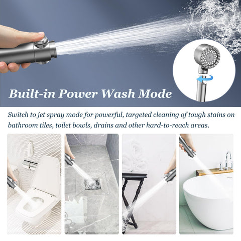 FEELSO filtered shower head water-saving design lowers utility costs
