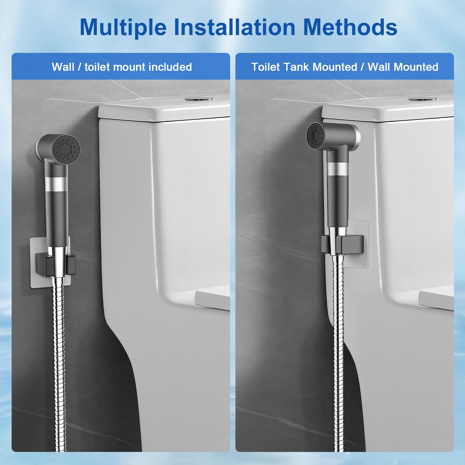 FEELSO stainless steel braided hose resists wear for long-lasting performance