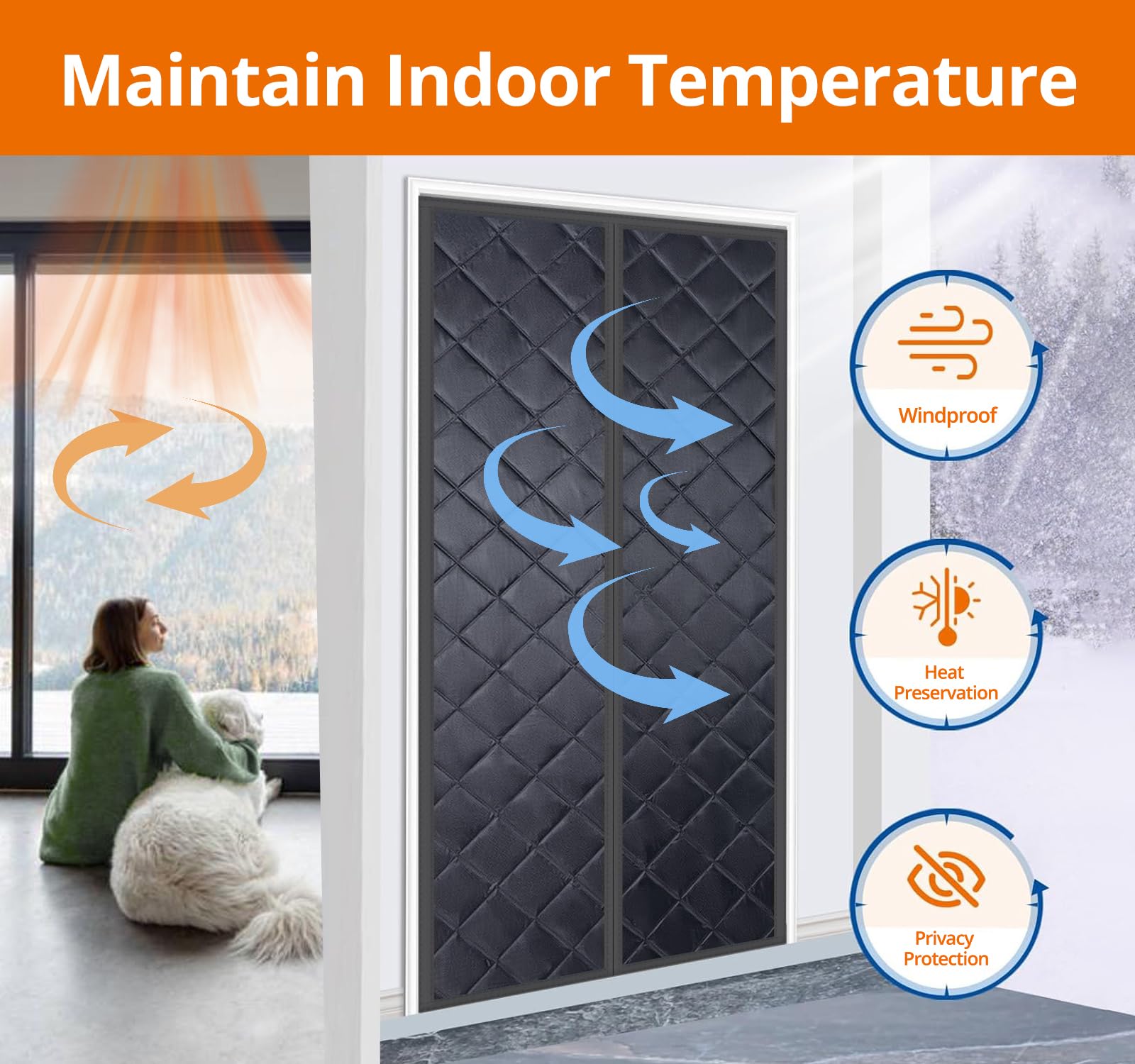 FEGO insulated fabric with thick layers for better heat retention