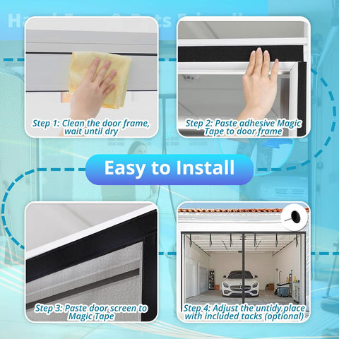 FEGO wide-application screen suitable for patios and workshops.
