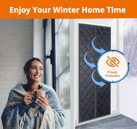 FEGO winter-ready curtain helps keep rooms warm and energy use lower