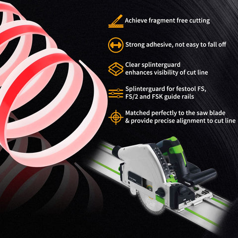 Feikeer guard-rail compatibility with Festool FS/2 rail system