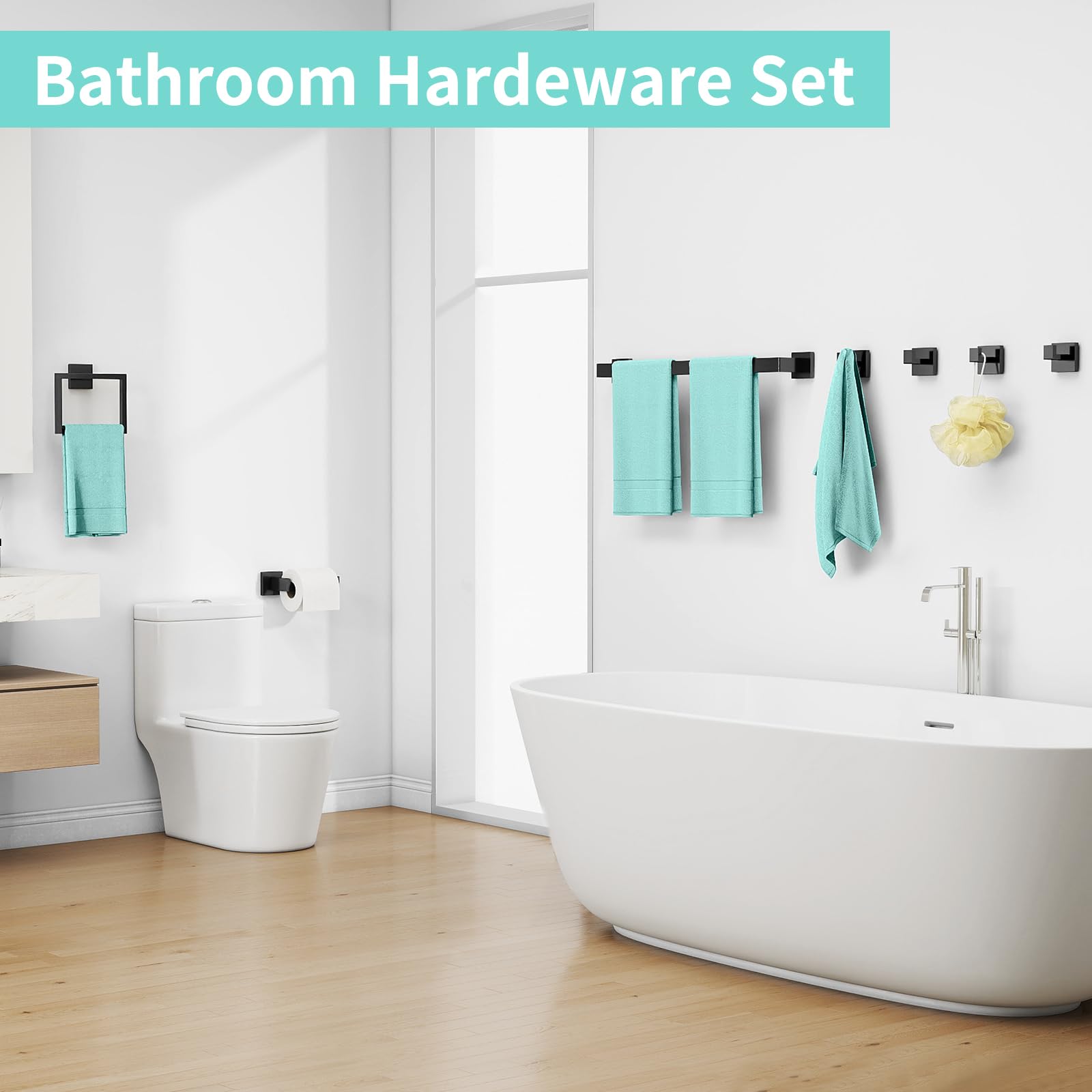 FEILERN hardware kit includes screws and manual for easy installation.