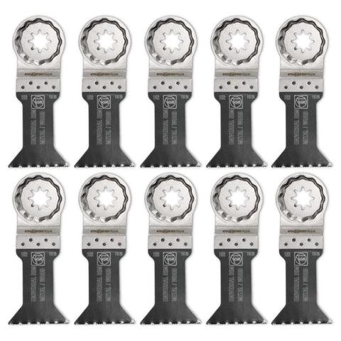 Fein Starlock Plus E-Cut blade for wood delivers precise cuts with clean edges