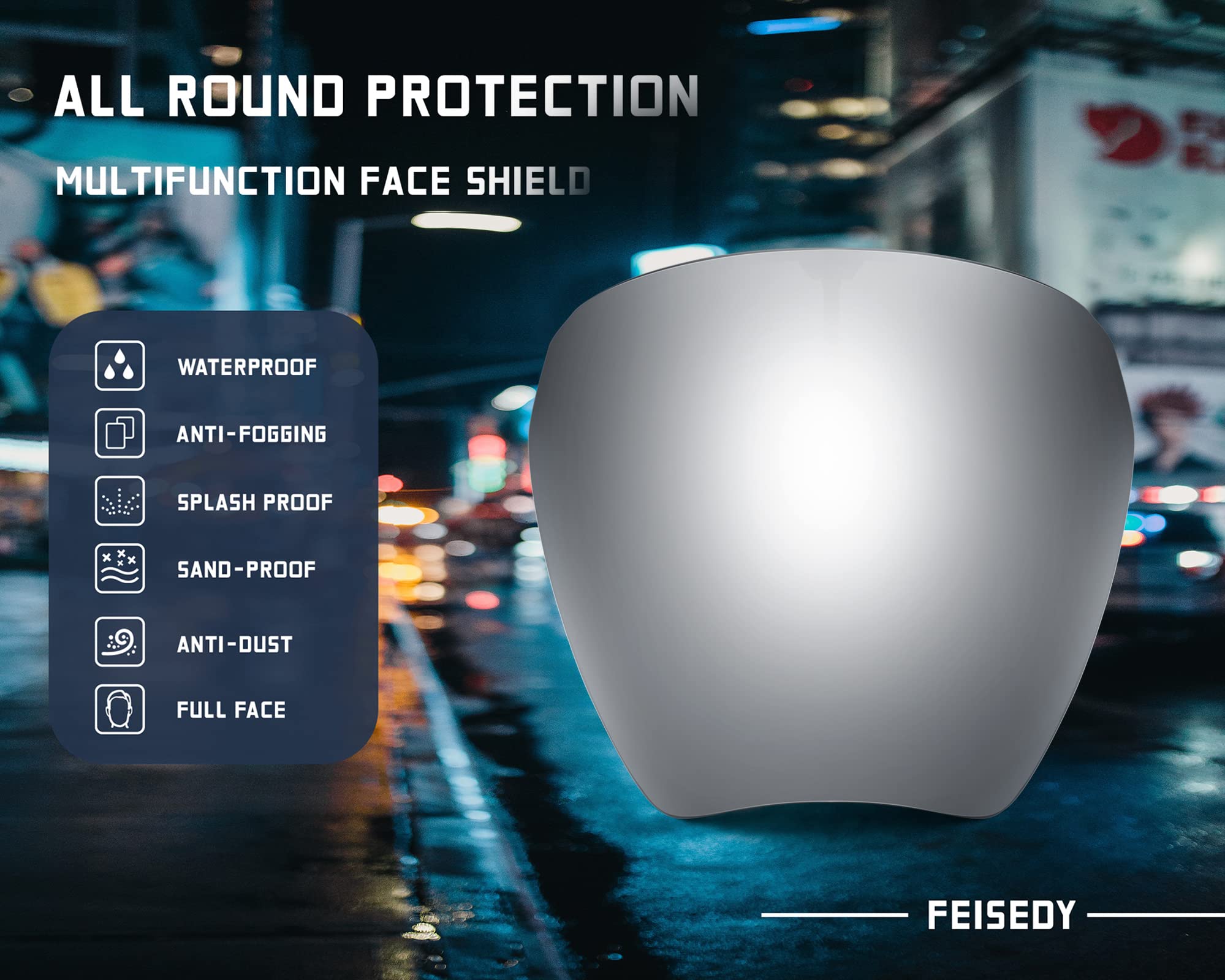 FEISEDY UV400 sunglasses guard against sun while keeping your eyes shaded.