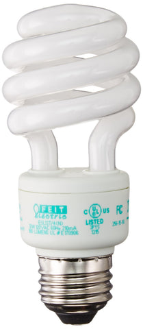 Feit Electric 4-pack soft white CFL bulbs deliver 60W equivalent light and energy savings.