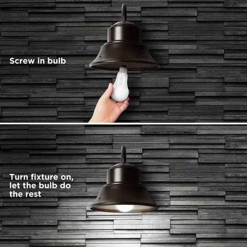 Feit Electric A21 LED bulb at 5000K bright daylight for focus