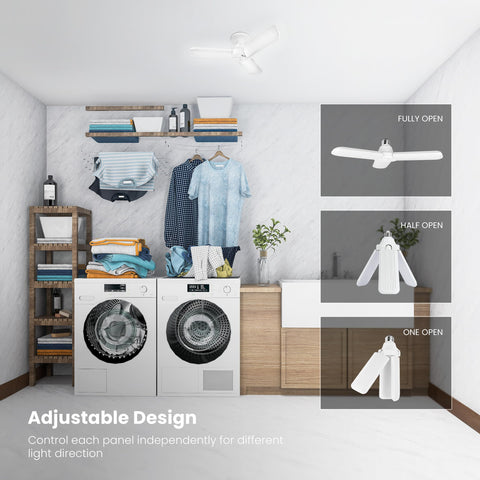 Feit Electric ADJ4000 RGBW 3-Panel WiFi control convenience.