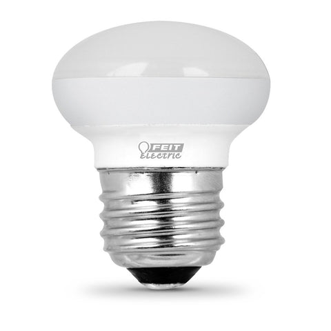 Feit Electric BPR14DM927CA4 bulb close-up with warm 2700K glow for cozy living spaces